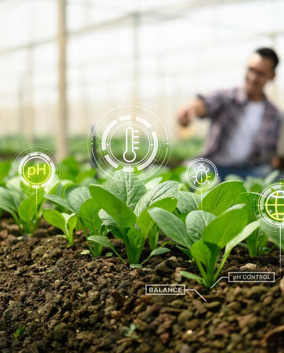 Technology supporting healthy crop growth